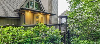 Brevard Chalet m / Bedøvelse Blue Ridge Mtn. Views!