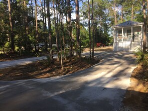 Property grounds - Drive A Little!  Save A Lot!  Secluded cottage near the bay and beaches of 30 (Santa Rosa Beach)