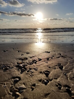 Am Strand, Strandtücher