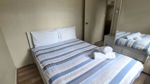 2 habitaciones y ropa de cama 