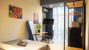 1 Schlafzimmer, Zimmersafe, Bügeleisen/Bügelbrett, kostenloses WLAN