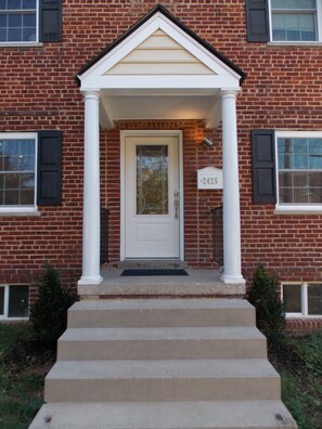 Entrada de la propiedad