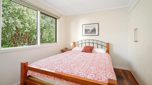 2 bedrooms, iron/ironing board