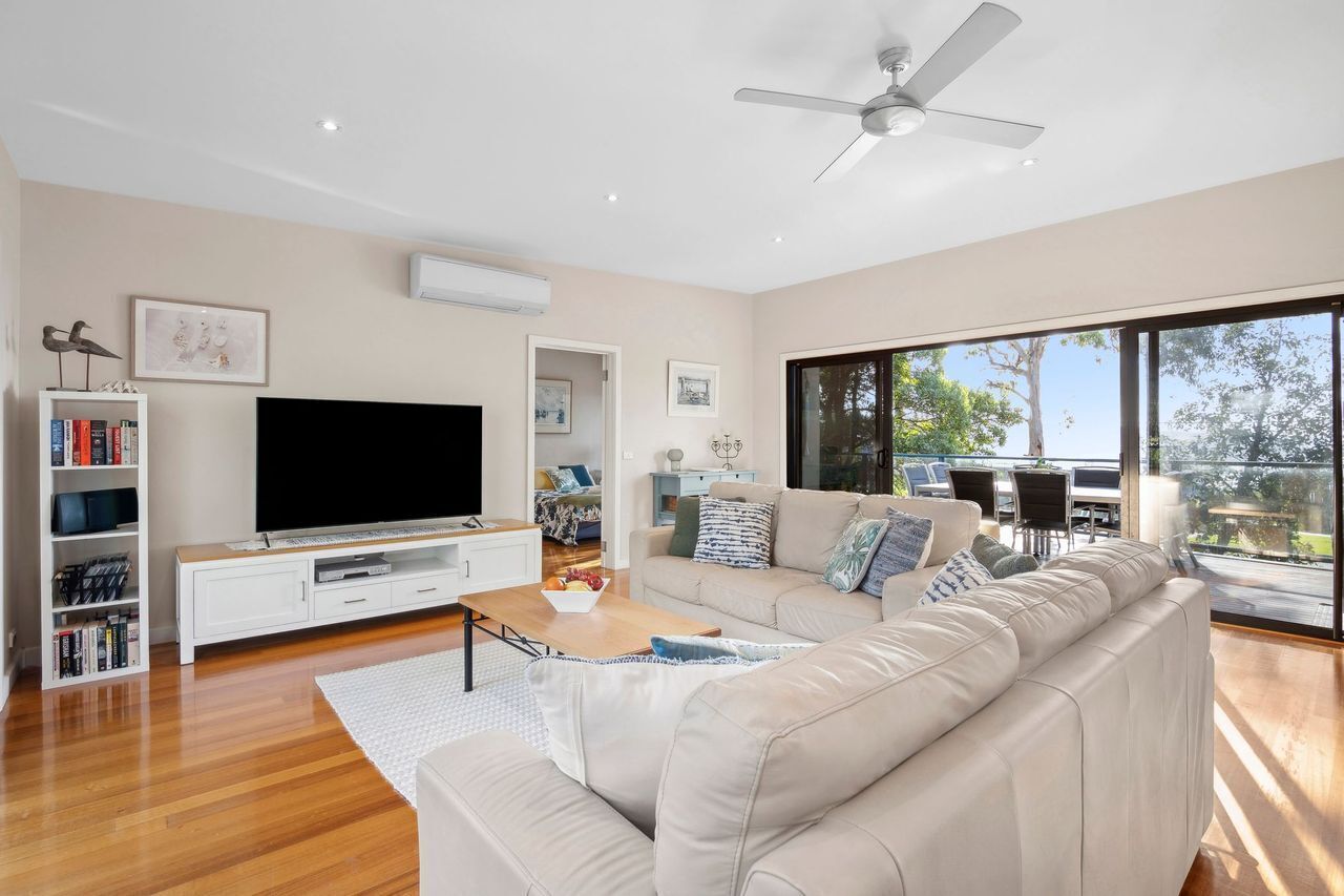 TV, DVD player, music library