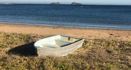 Beach Side Cabin - neat and tidy with Uninterrupted views of the Bay