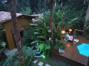 Terrace/patio - Chalet of the Fountain. A haven of peace and quiet in contact with nature. (Trancoso)