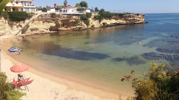 In Strandnähe, Strandtücher