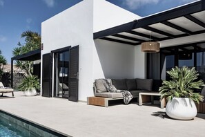 Terrace/patio - Villa Acebo 4 bedrooms in Playa Blanca, Private pool, close to the beach (Playa Blanca)