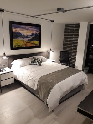 Single Room, 1 Double Bed | Frette Italian sheets, premium bedding, down comforters, pillowtop beds - Hotel Rdos (San Juan de Pasto)