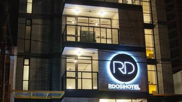 Front of property – evening/night