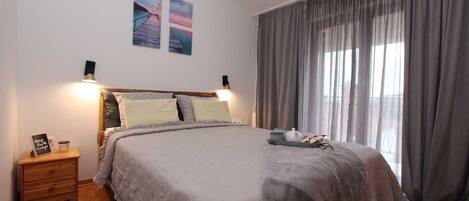 1 Schlafzimmer, Bügeleisen/Bügelbrett, kostenloses WLAN, Bettwäsche