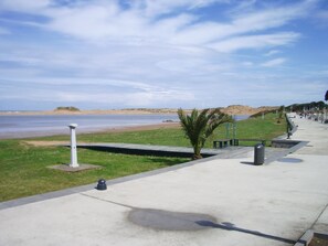 Accommodatie ligt op het strand