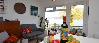 Gate Cottage on the shore front, sleeping 6 persons.