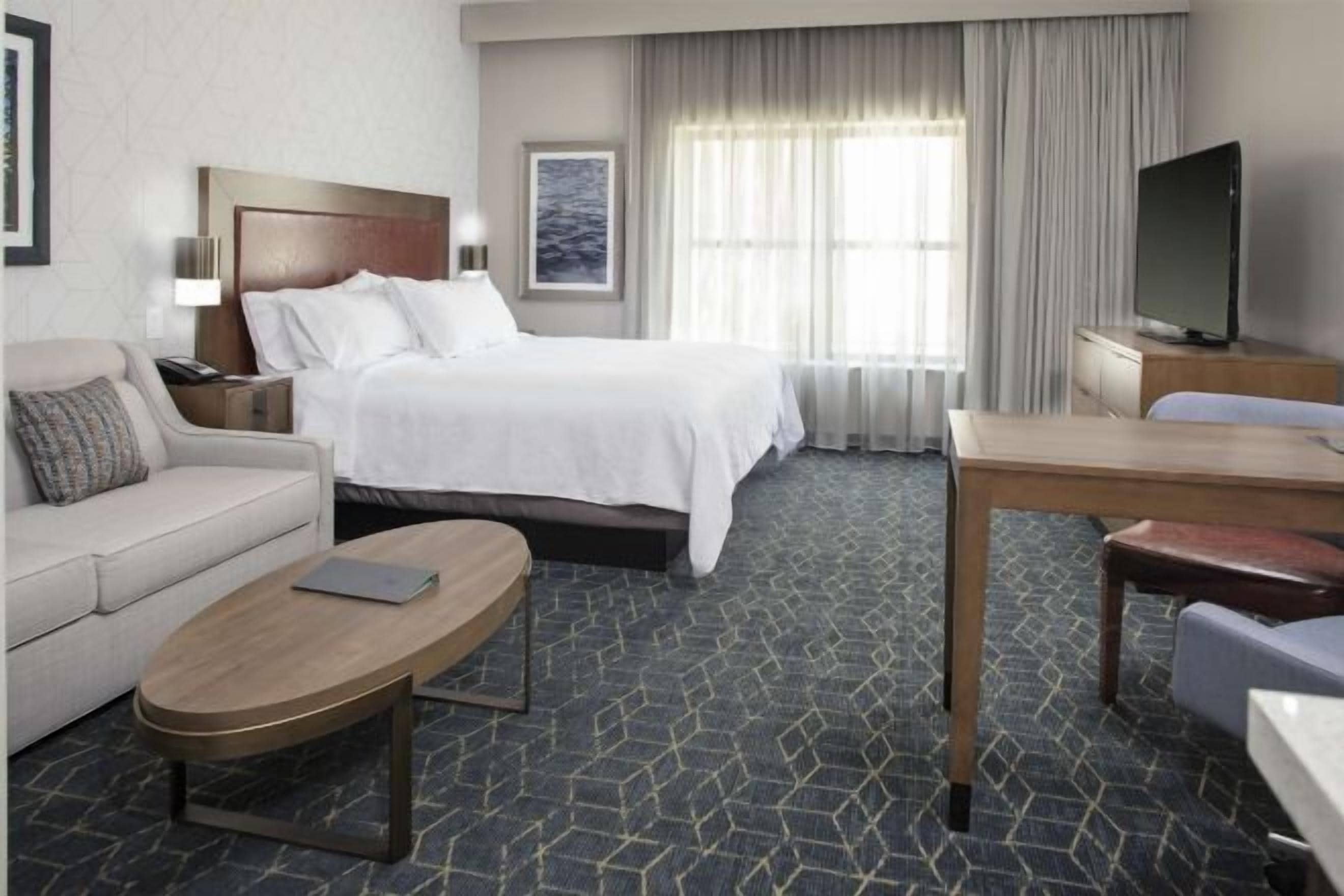 In-room safe, desk, blackout drapes, iron/ironing board