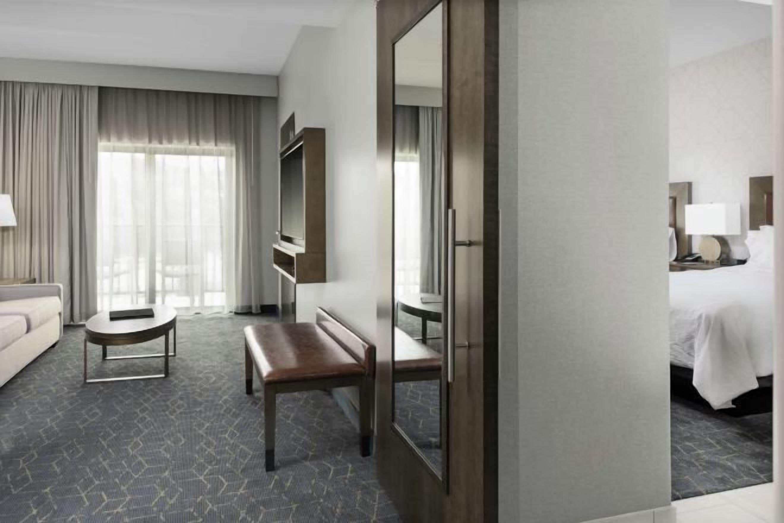 In-room safe, desk, blackout drapes, iron/ironing board