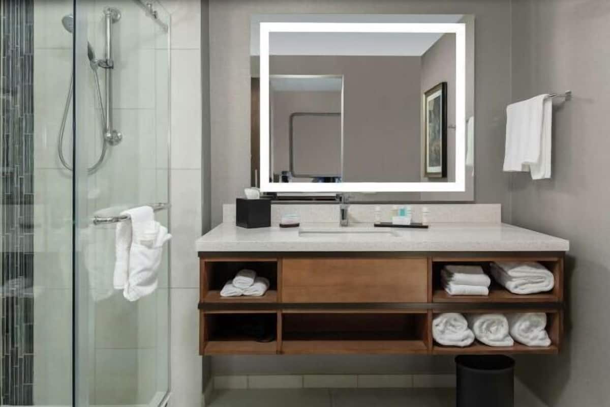 Kostenlose Toilettenartikel, Haartrockner, Handtücher