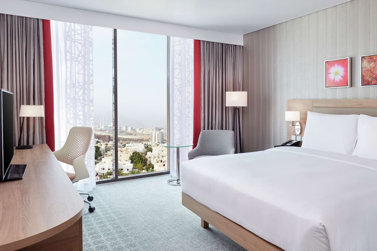 Minibar, in-room safe, desk, blackout curtains