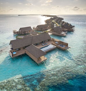 Two Bedroom Overwater Villa with Pool | Beach/ocean view - Waldorf Astoria Maldives Ithaafushi (Ithaafushi)