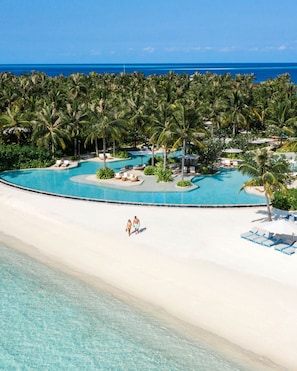 2 outdoor pools, open 6:00 AM to 8:00 PM, cabanas (surcharge)