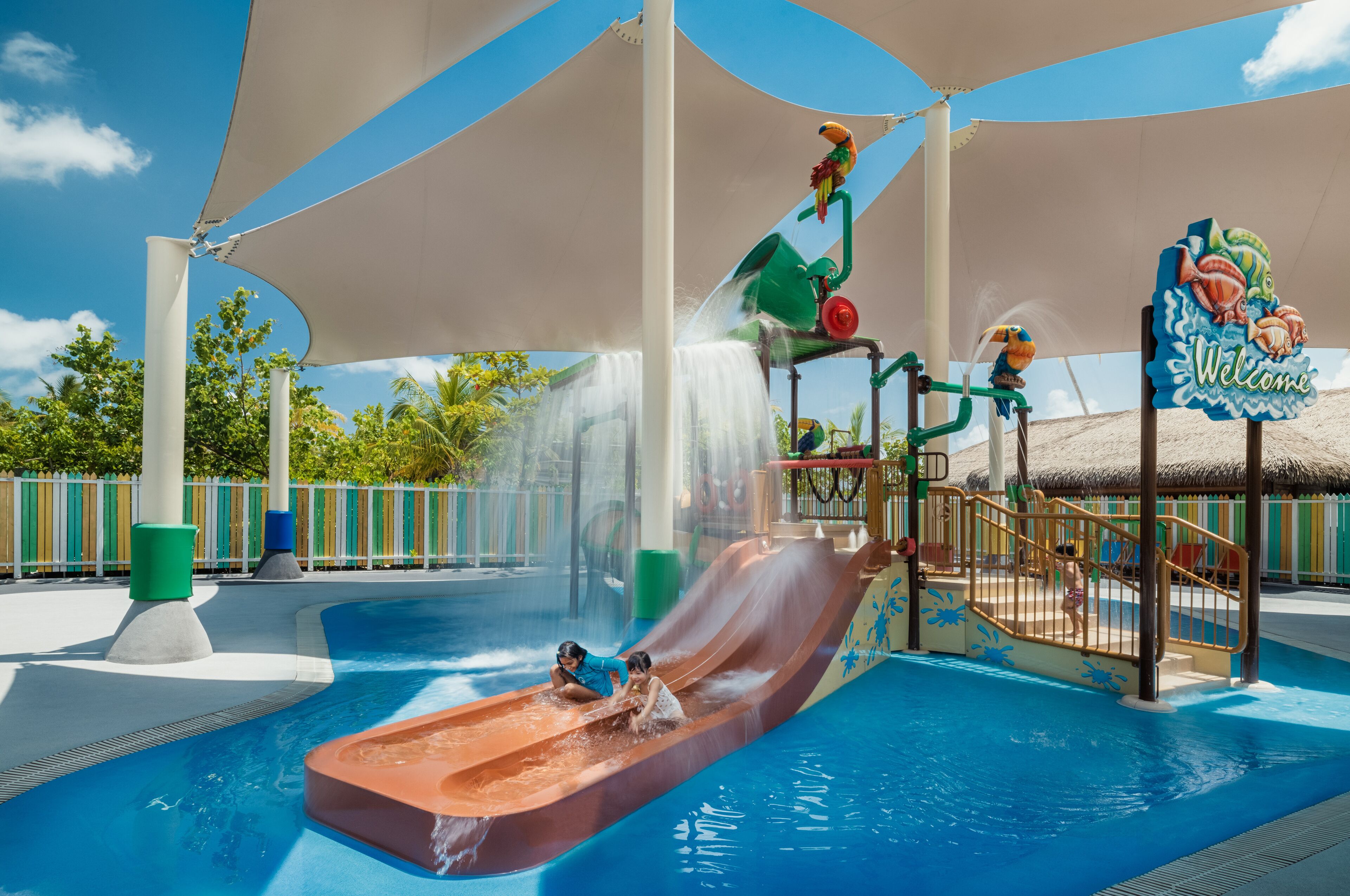 Children's play area - outdoor