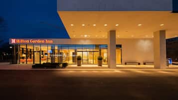 Front of property - evening/night