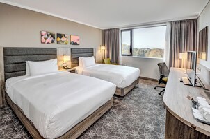 Room, 2 Twin Beds | In-room safe, desk, blackout drapes, soundproofing