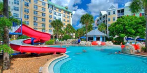 Outdoor pool, a heated pool - Beautiful apartment 7 pax, very close to Disney! (Kissimmee)