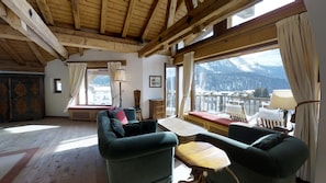 TV, fireplace, DVD player, stereo