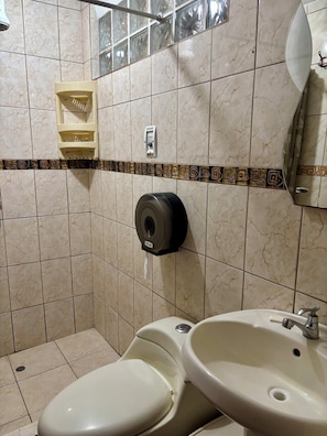 Free toiletries, towels, soap, shampoo