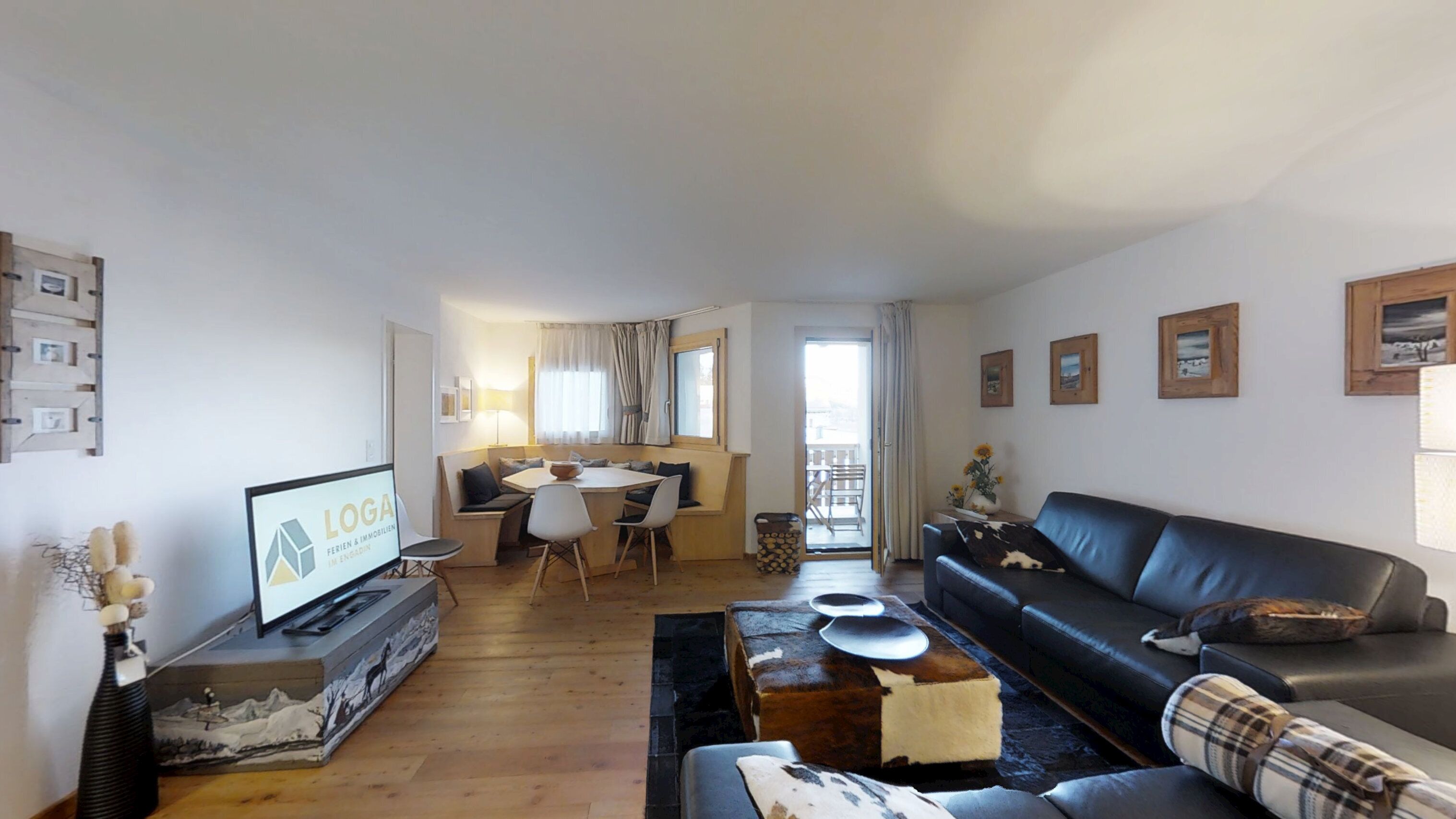 Fernseher, DVD-Player, Stereoanlage