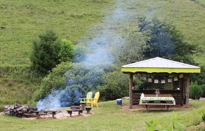 Opções para refeição ao ar livre