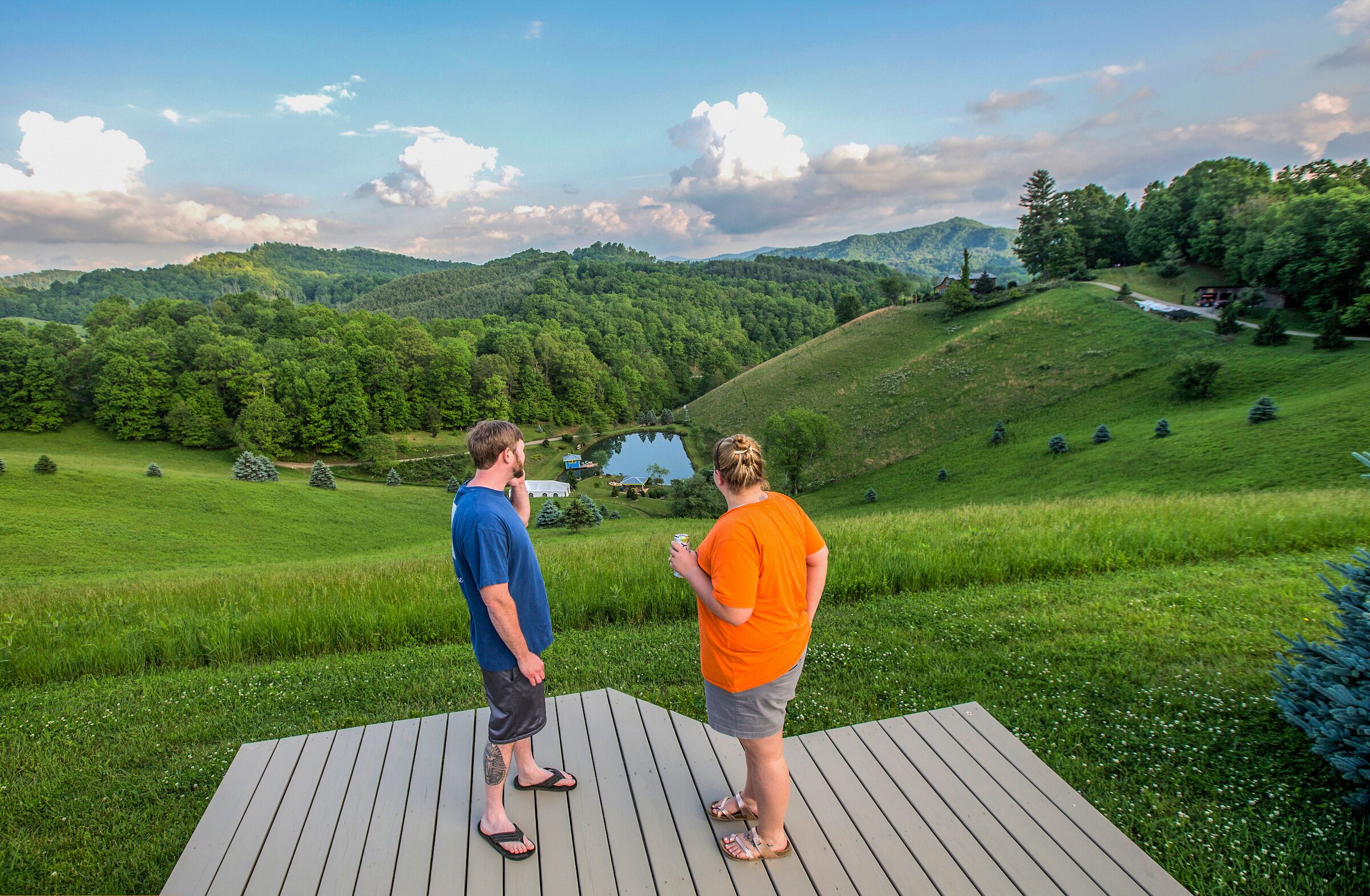 Enceinte de l’hébergement