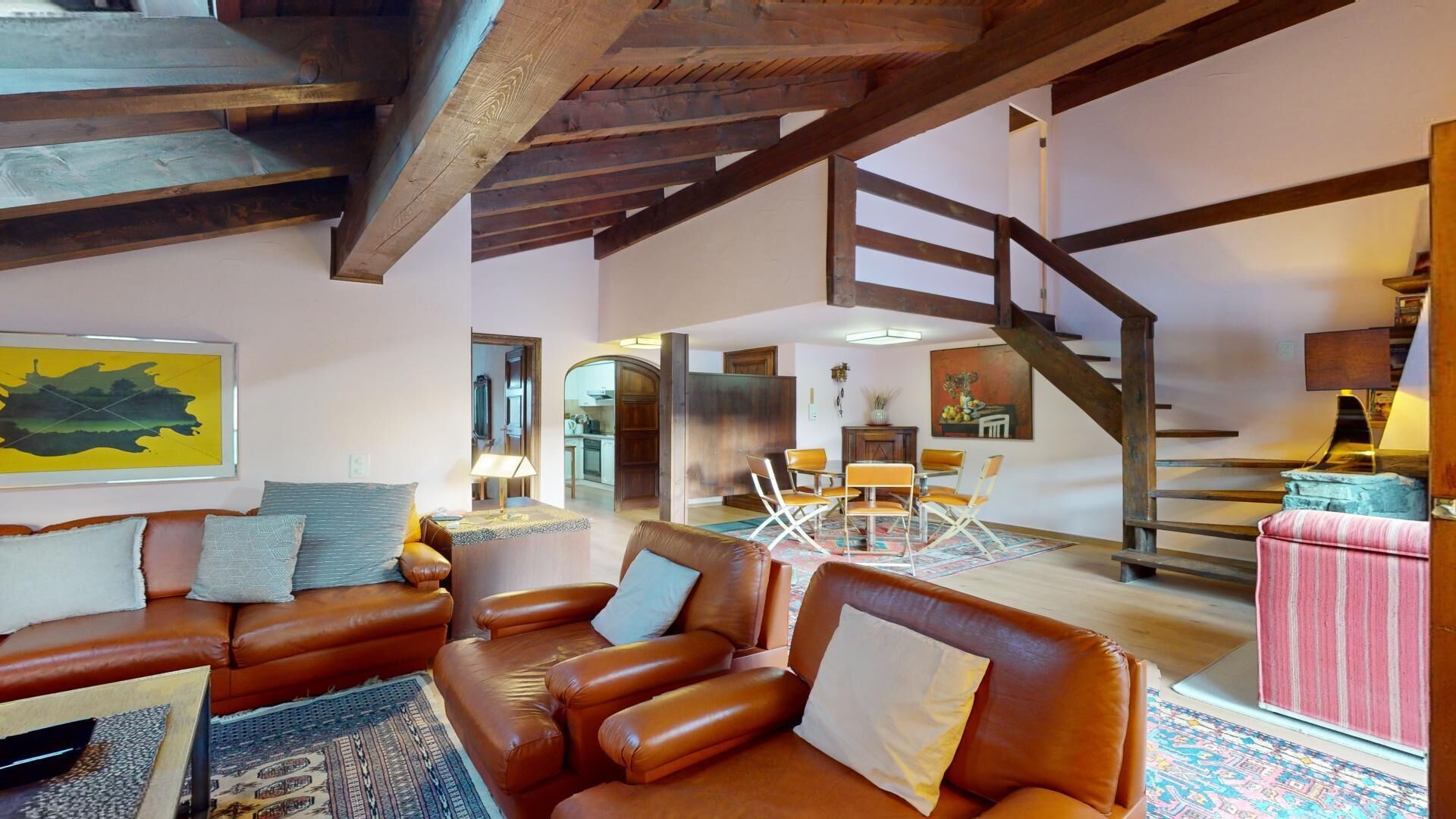 TV, fireplace, stereo