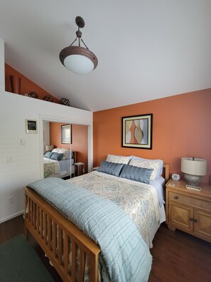 1 غرفة نوم ومكواة/لوح كي وواي فاي مجانًا وملاءات أسرّة