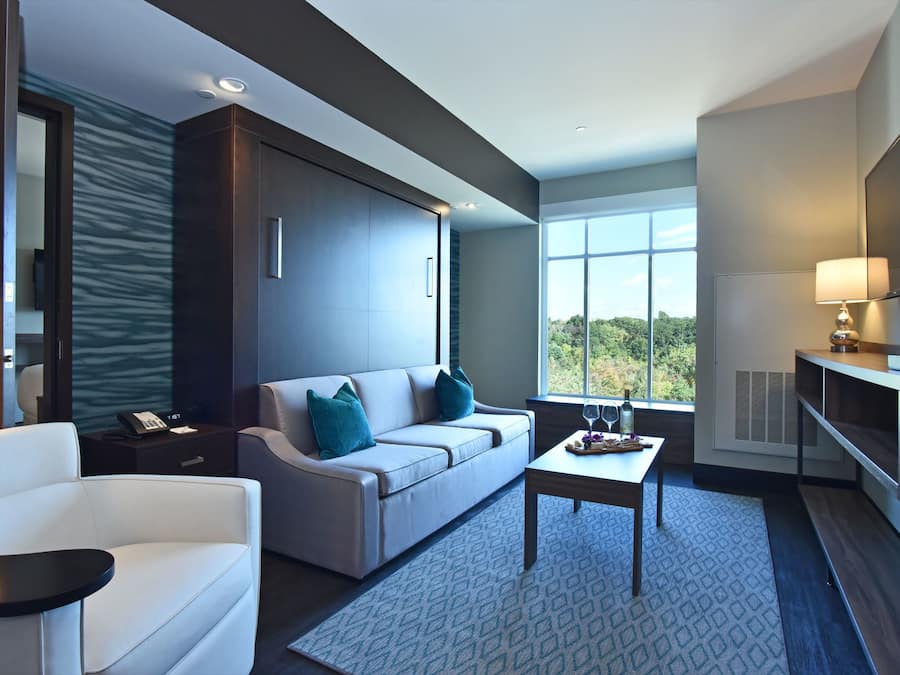 Deluxe Room – Convertible Murphy King Bed | Egyptian cotton sheets, premium bedding, pillow-top beds, in-room safe