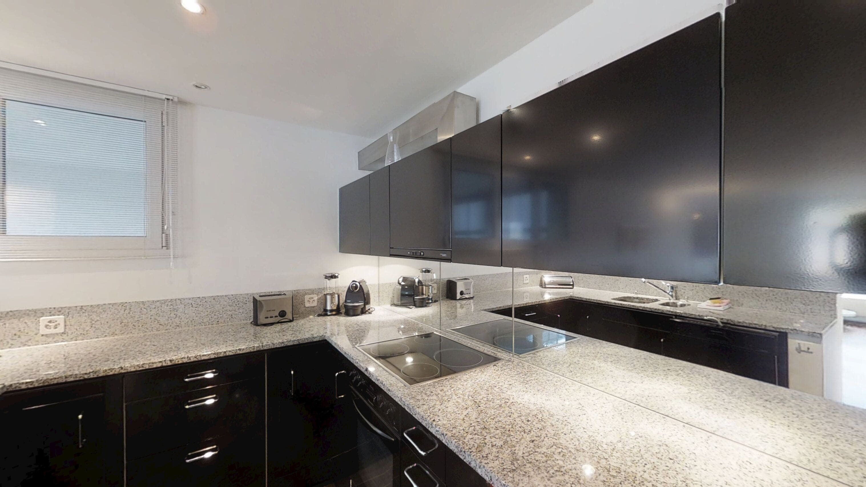 Kühlschrank, Ofen, Herdplatte, Geschirrspüler