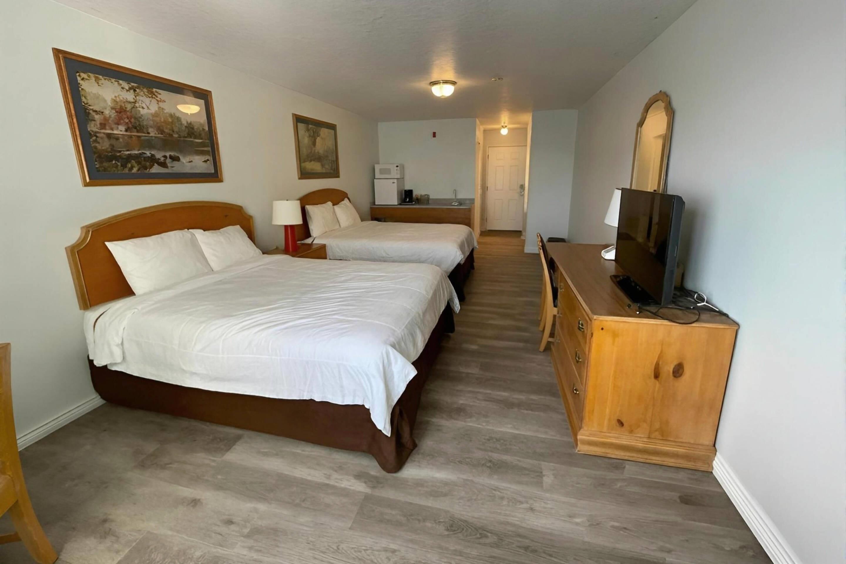 Skrivebord, ekstrasenger (mot et tillegg), wi-fi (inkludert) og sengetøy