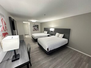 Desk, rollaway beds, free WiFi, bed sheets