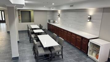 Free daily on-the-go breakfast