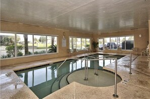 Indoor pool, outdoor pool