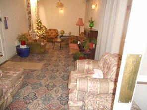 Lobby sitting area