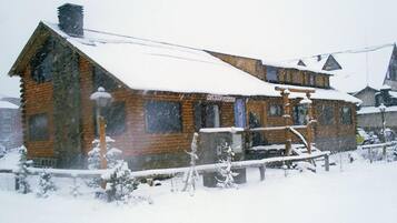 Overnatningsstedets facade