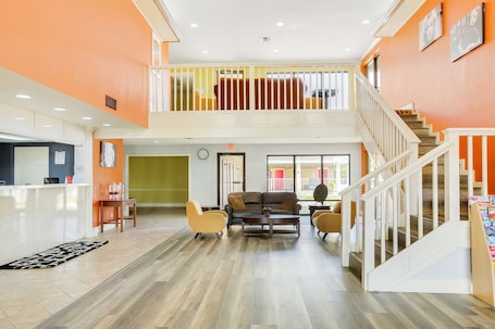 Sala de estar en el lobby