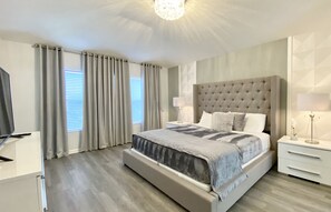 6 bedrooms, iron/ironing board, travel cot, free WiFi