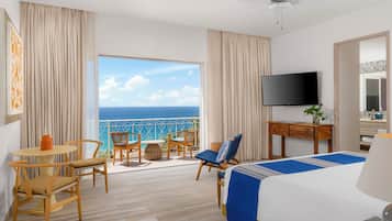 One Bedroom Ocean Balcony | 2 svefnherbergi, öryggishólf í herbergi, sérhannaðar innréttingar