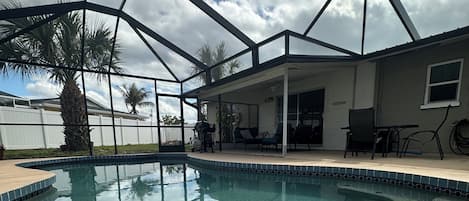 Alberca al aire libre