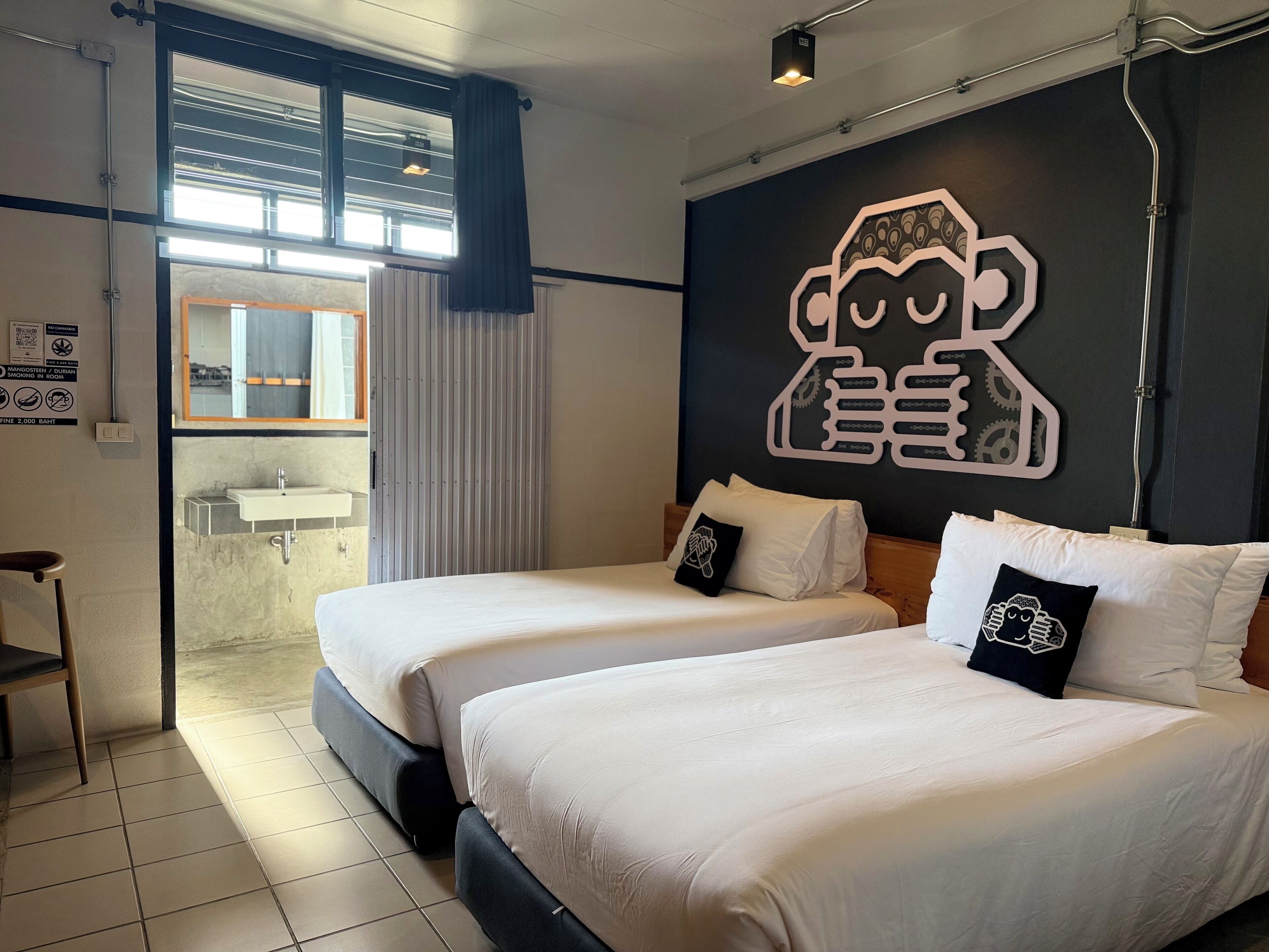 Standard Twin Room | Premium bedding, blackout curtains, free WiFi, bed sheets