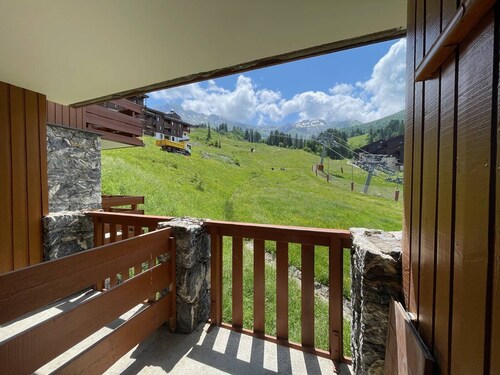 Valmorel: 33m² Apt, ski-in/ski-out, pets allowed