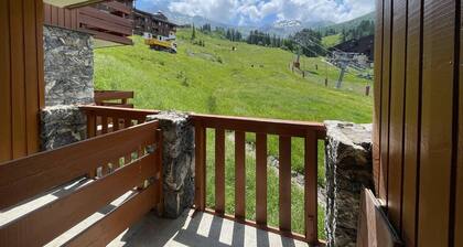 Valmorel: 33m² Apt, ski-in/ski-out, pets allowed