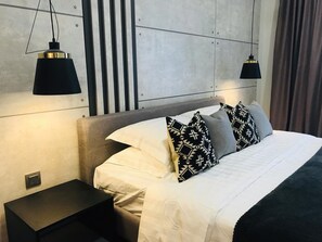 Apartment, 1 Bedroom (3 Pax) | 1 bilik tidur, kalis bunyi, Wi-fi percuma, cadar katil 